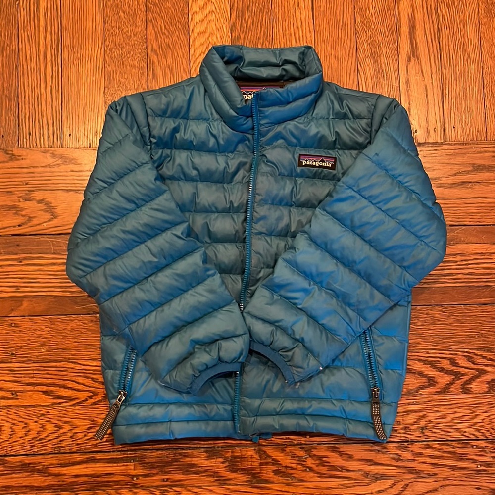 Patagonia Kids Down Sweater Jacket Size 4T Girl Boy